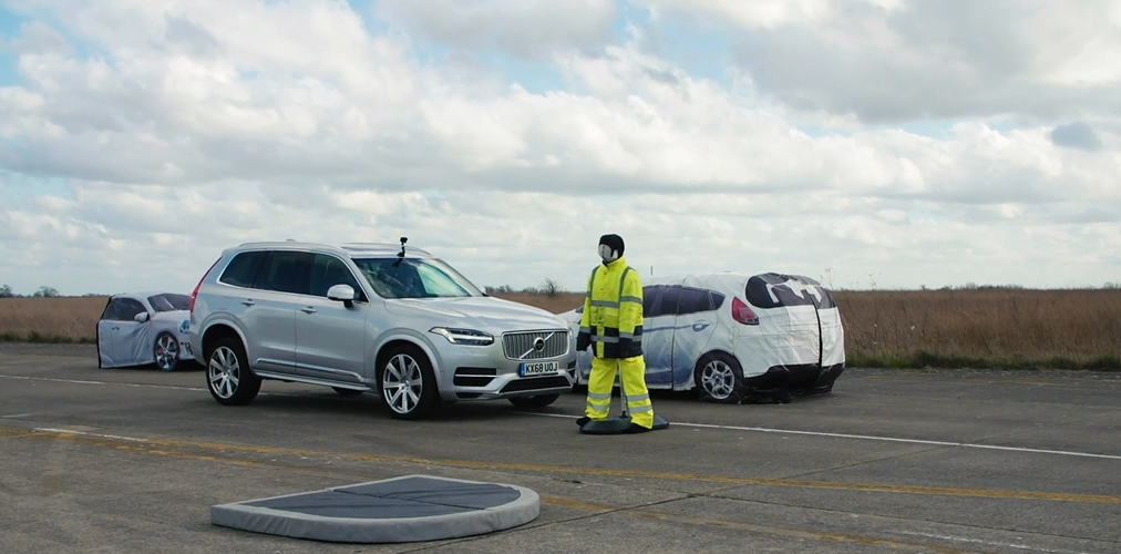 Pedestrian Volvo
